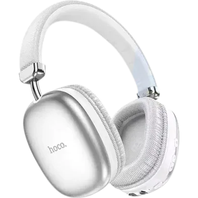 Hoco W35 Max Wireless Headphone- Silver Color - Rokomari product